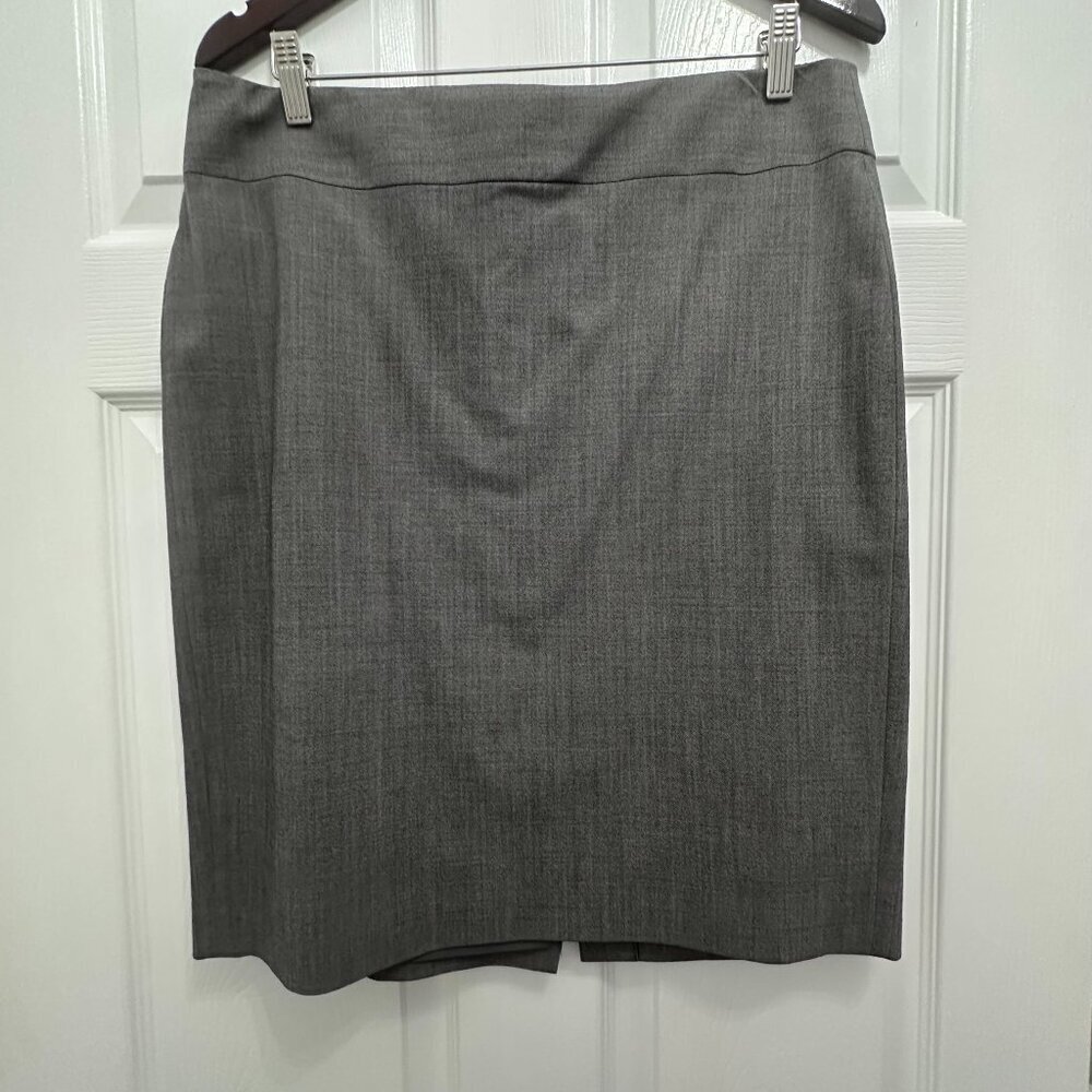Banana Republic Gray Pencil Suit Skirt Size 12
